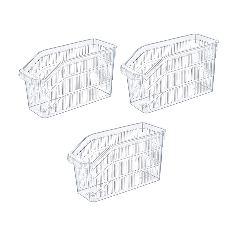 سبد نظم دهنده یخچال هوبی لایف مدل Origamix کد 031062 بسته 3 عددی