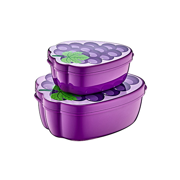 ظرف نگهدارنده هوبی لایف مدل Funny کد 021179 بسته دو عددی