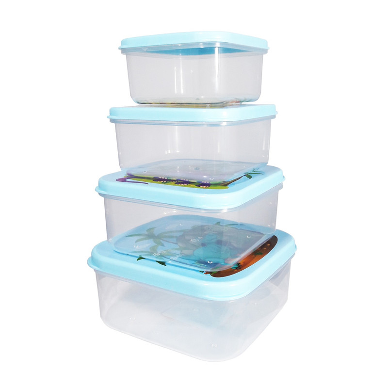 ظرف نگهدارنده هوبی لایف مدل H-020979 بسته 4 عددی